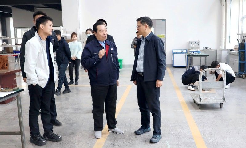 區政府領導赴河南超濾企業現場調研督導工作